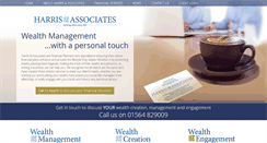 Desktop Screenshot of harrisandassociates.co.uk